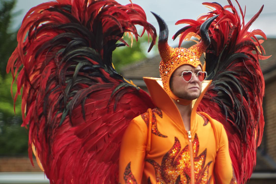 Taron Egerton as Elton John in Rocketman from Paramount Pictures. ©2019 Paramount Pictures