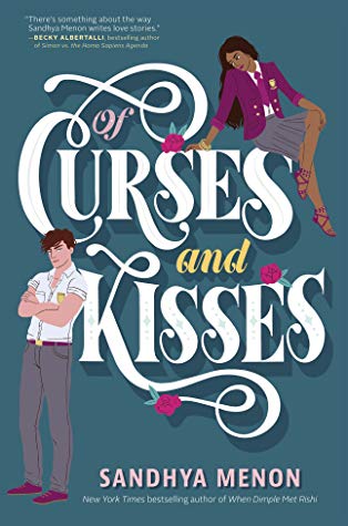 Book cover of Of Curses and Kisses