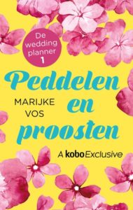 Omslag van het boek Peddelen en proosten van De weddingplanner.