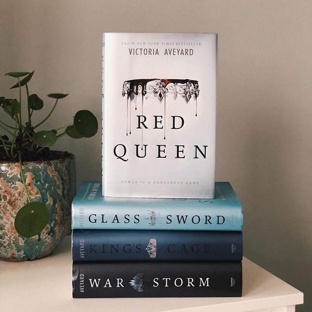 The beautiful series of Red Queen from my March 2020 Book wrap up.